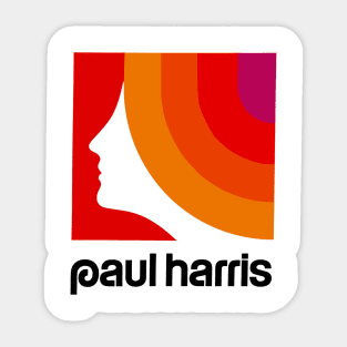 Paul Harris by Saul Bass Sticker